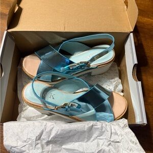 Women's Blue Sandals
